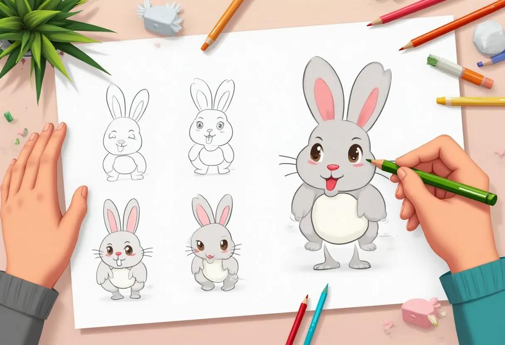 cartoon rabbit